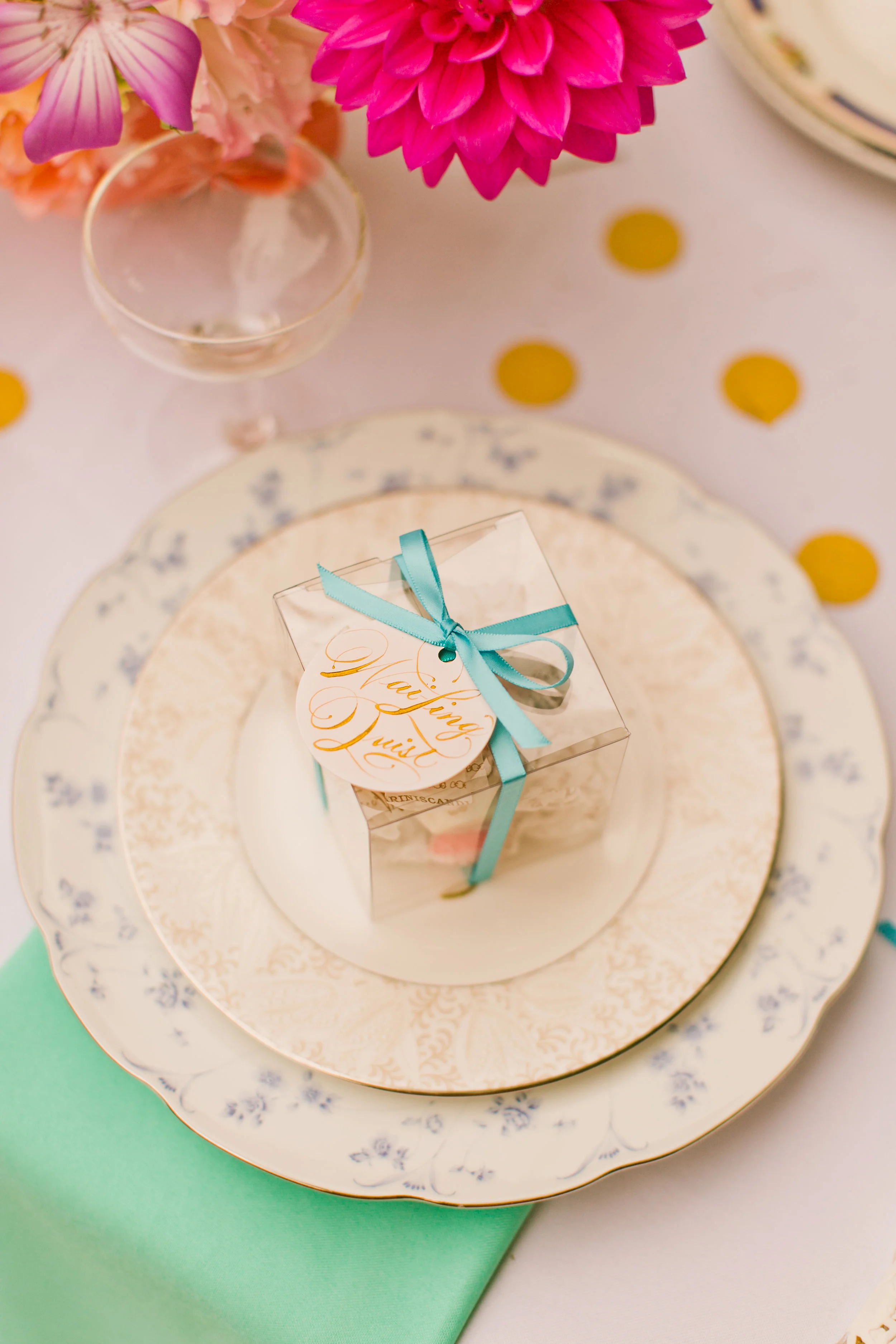 Vintage English Tea party — Wild Quill Calligraphy